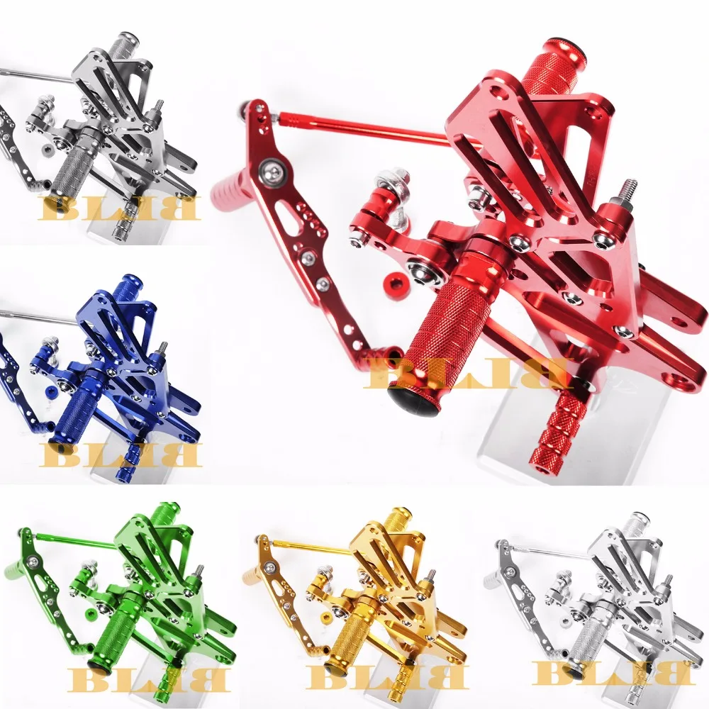 8 видов цветов мотоцикла с ЧПУ Регулируемые задние комплекты для Yamaha R15 R150 R 15 150 2012