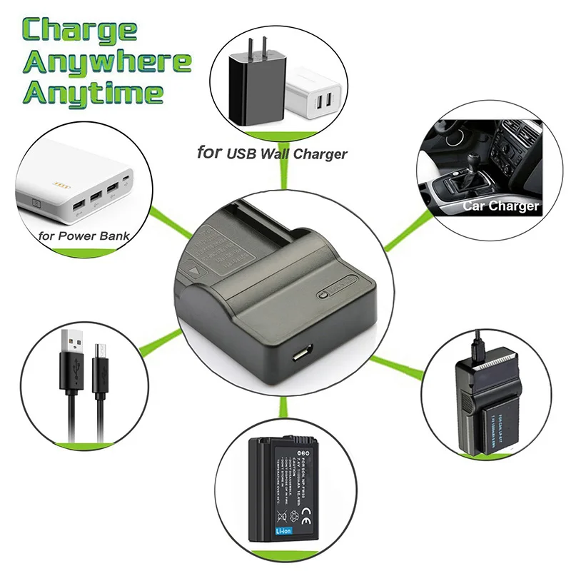 Зарядное устройство LANFULANG VW VBG130 VBG260 для Panasonic SDR H41 H48 HDC HS700 HS9 SD600|battery charger|charger