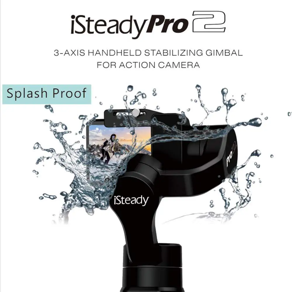 Hohem iSteady Pro 2 3 оси брызг ручной шарнирный стабилизатор для камеры GoPro совместим с GoPro 7/6/5/4/3, RX0, AEE, SJCAM, YI-CAM