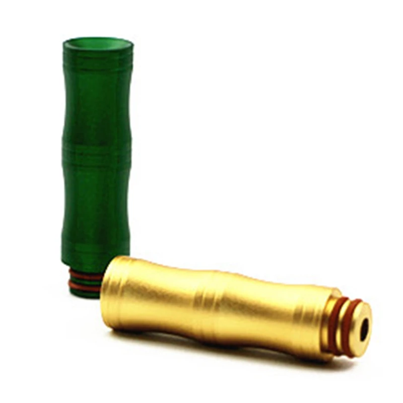 

New 510 Aluminium E Cigarette Holder Bamboo Drip Tip For RDA RTA RBA Atomizer New Vape Accessories