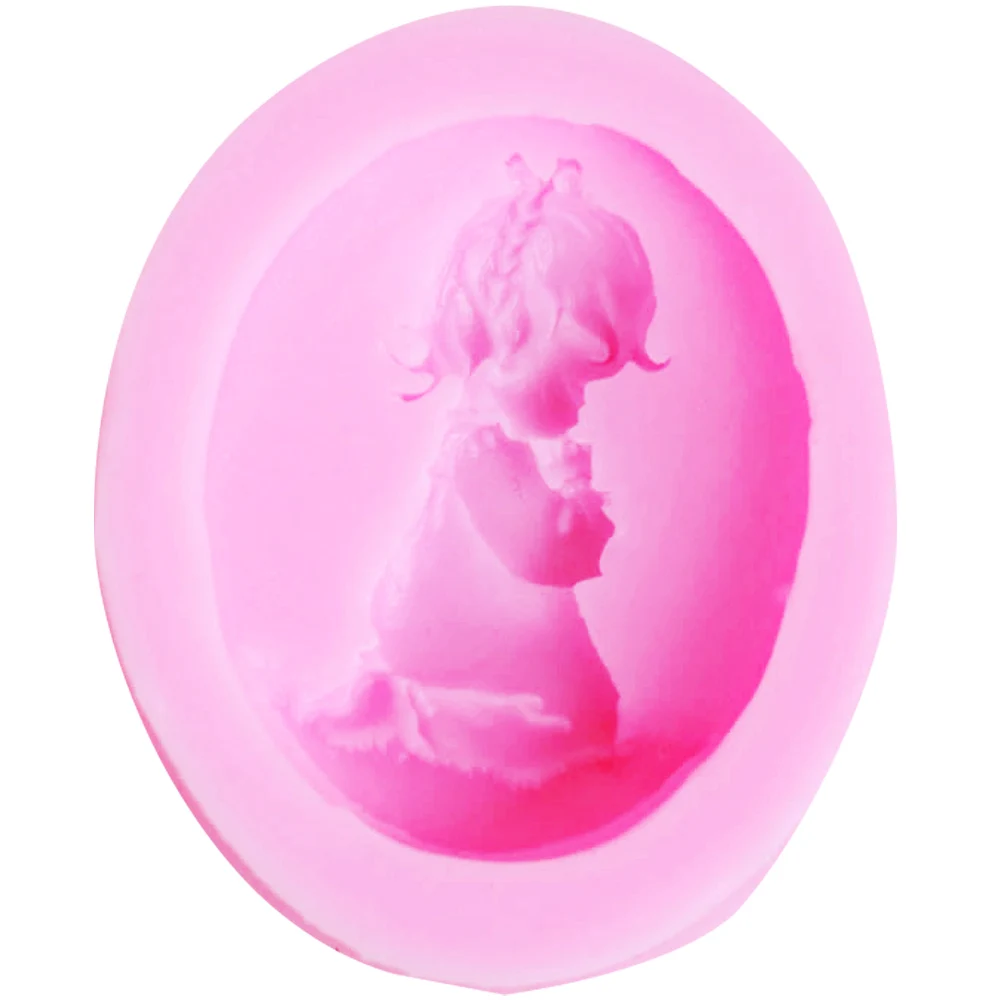 Byjunyeor M342 Baby Angel UV силиконовая форма помадка шоколадные конфеты леденец кристалл