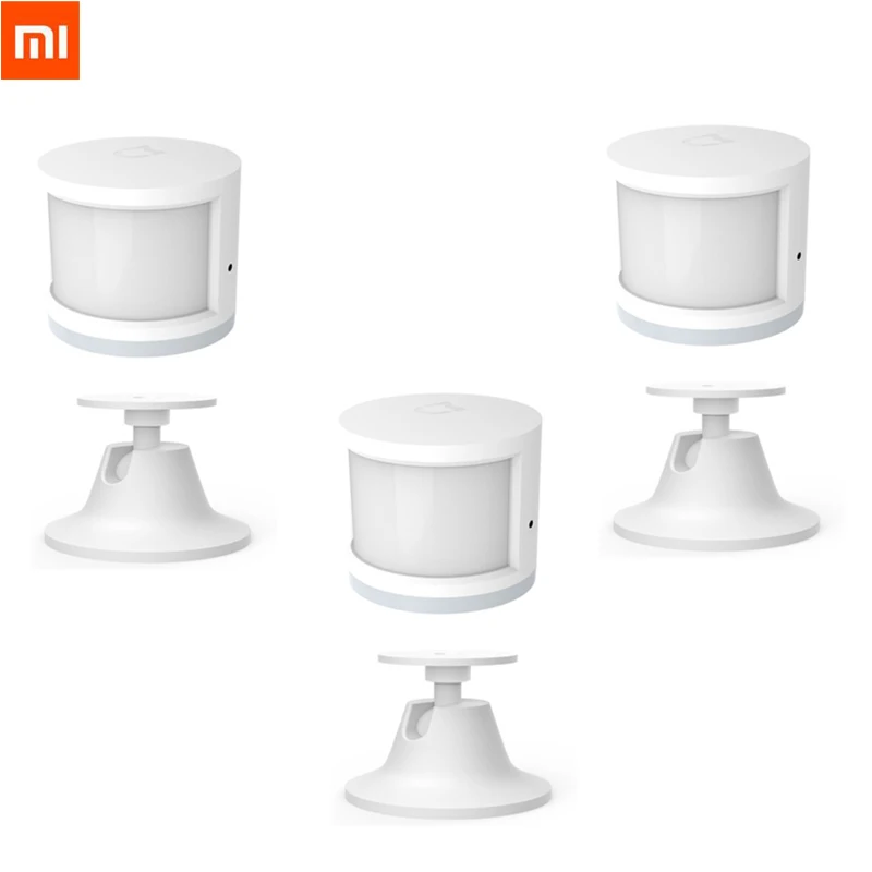 Original Xiaomi Human Body Sensor Magnetic Smart Home Super Practical Device Intelligent with Rotate Holder Option | Электроника