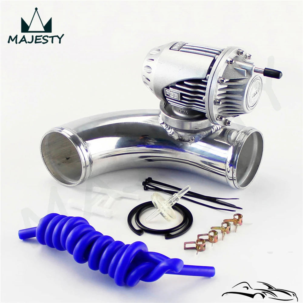 Подходит для SQV выдувного клапана BOV IV 4 + 2 75 90 градусов Фланцевая труба вакуумный