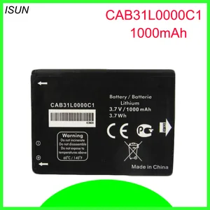 Сменный аккумулятор ISUNOO CAB31L0000C1 CAB31L0000C2 для Alcatel i808  TCL T66 A890, батареи для телефона 1000 мАч