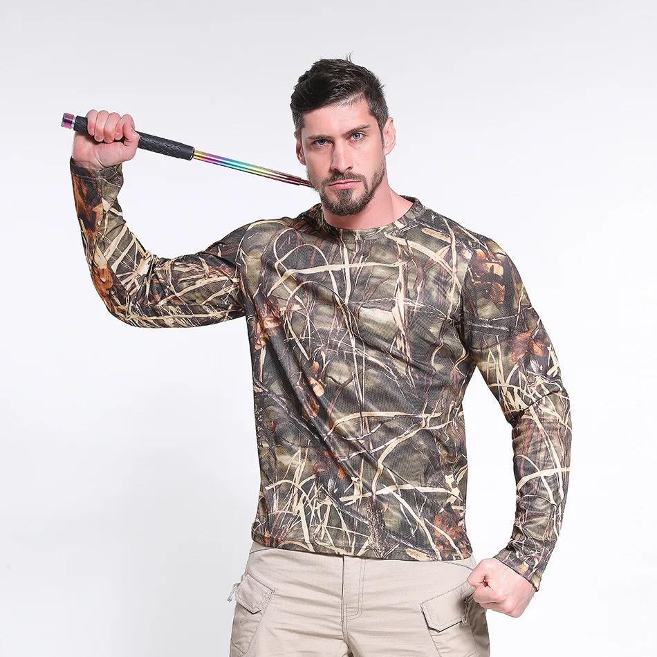 Летняя Солнцезащитная футболка с длинным рукавом для скалолазания дышащая