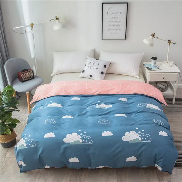 style15 Дизайн 1 шт. пододеяльник плед Полосатое одеяло крышка хлопок постельное белье 160x210 см/180x220 см/200x230 см/220x240 см размер - Цвет: style15