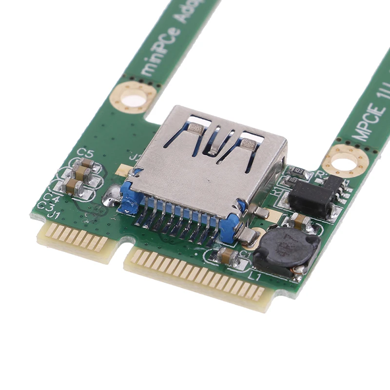 Переходник Mini Pcie к USB 2 0 адаптер Pci e PCIE Express с винтовыми фитингами|Платы расширения|