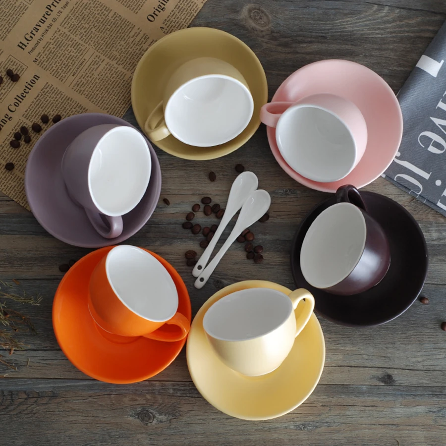 Европейская креативная керамическая кофейная чашка подарочный набор чайная