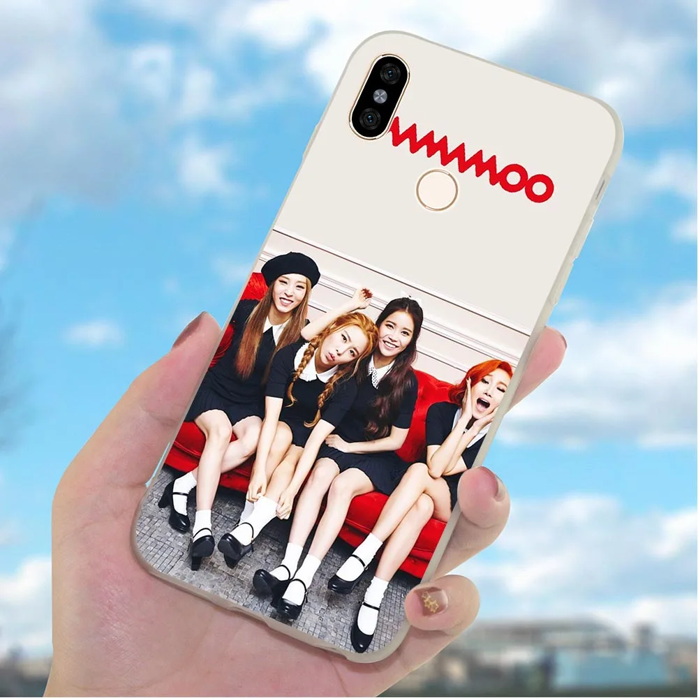 Мягкий чехол из ТПУ для телефона Redmi 5A KPOP MAMAMOO 4X 4A 5 Plus Prime 6A Note 6 Pro 7 Xiaomi Mi 8 A2 Lite A1 9 10se
