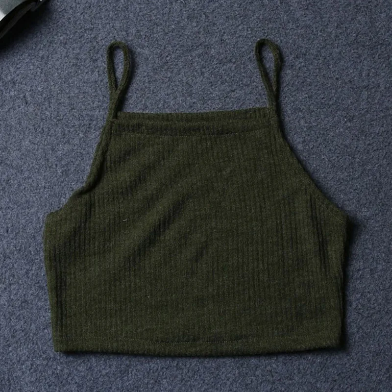 New Hot Sale Fashion Women sexy Knitwear Sleeveless Tops Shirt Blouse Casual Crop T-Shirts Vest Tank Top | Женская одежда