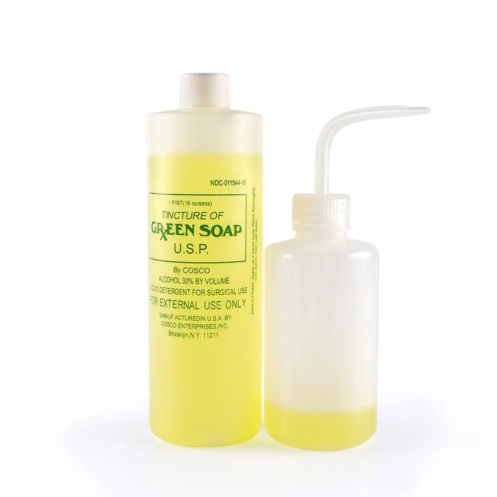 

Трафарет для мытья кожи с использованием стерильной воды