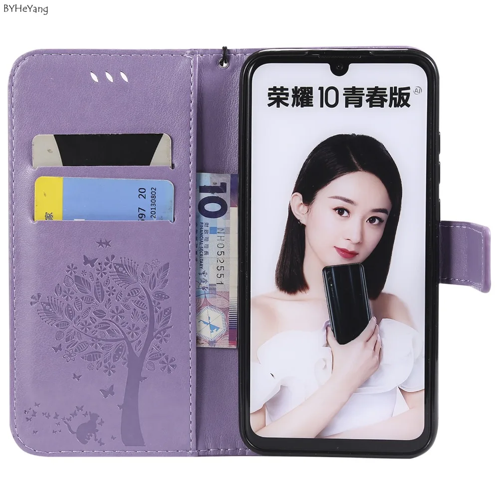 Phone Case For Huawei P Smart 2019 Cover Flip Silicone Leather Wallet Mobile Funda (2019) |