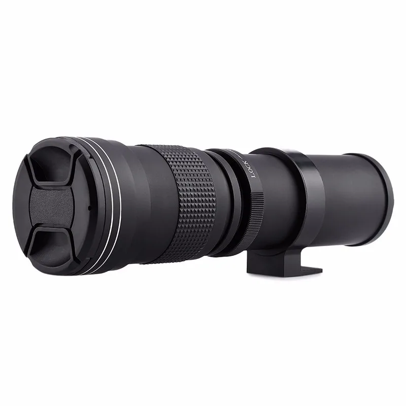 Lightdow 420-800 мм F/8,3-16 супер телеобъектив ручной зум-объектив для Canon Nikon Sony Pentax DSLR камеры
