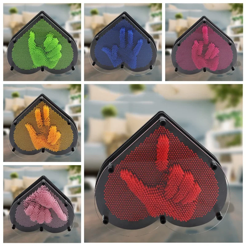 3D фигурки Pinart миниатюрные забавные игры 3D клон Pinart булавка искусство Shoumo иглы ребенок получить лицо ладонь модель для домашнего декора