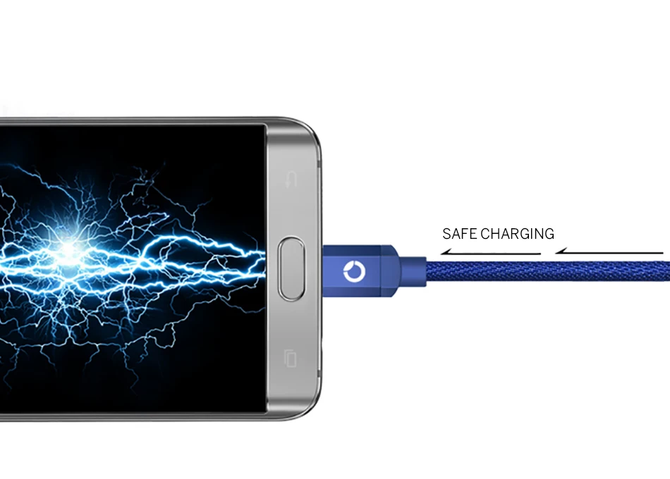 Pzoz Быстрая зарядка Micro USB Кабель нейлоновый шнур MicroUSB 2A Android Micro-USB 1 м 2 м 2 м 3 М Micro USB кабель зарядного устройства красный для Samsung