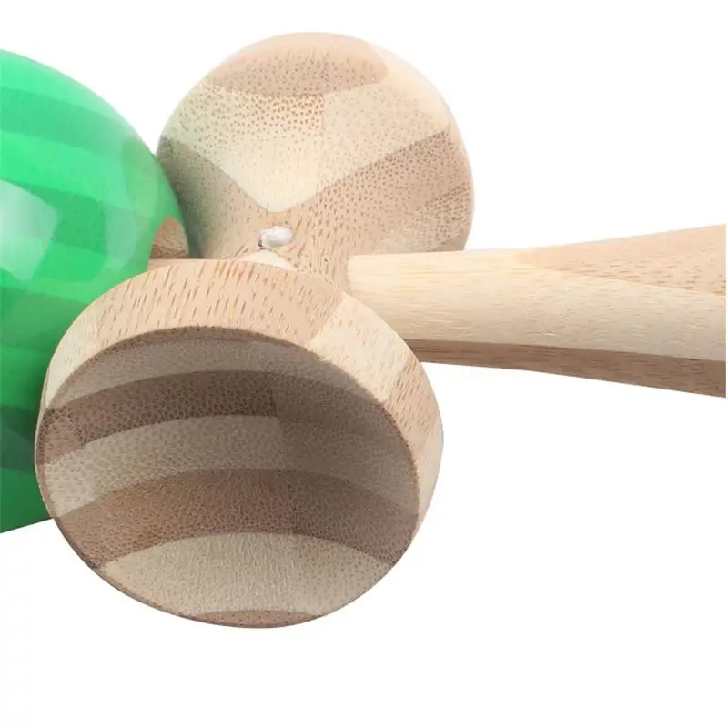 1 шт. 18 5 см профессиональная бамбуковая кендама мячи умелые Jumbo Kendama на открытом