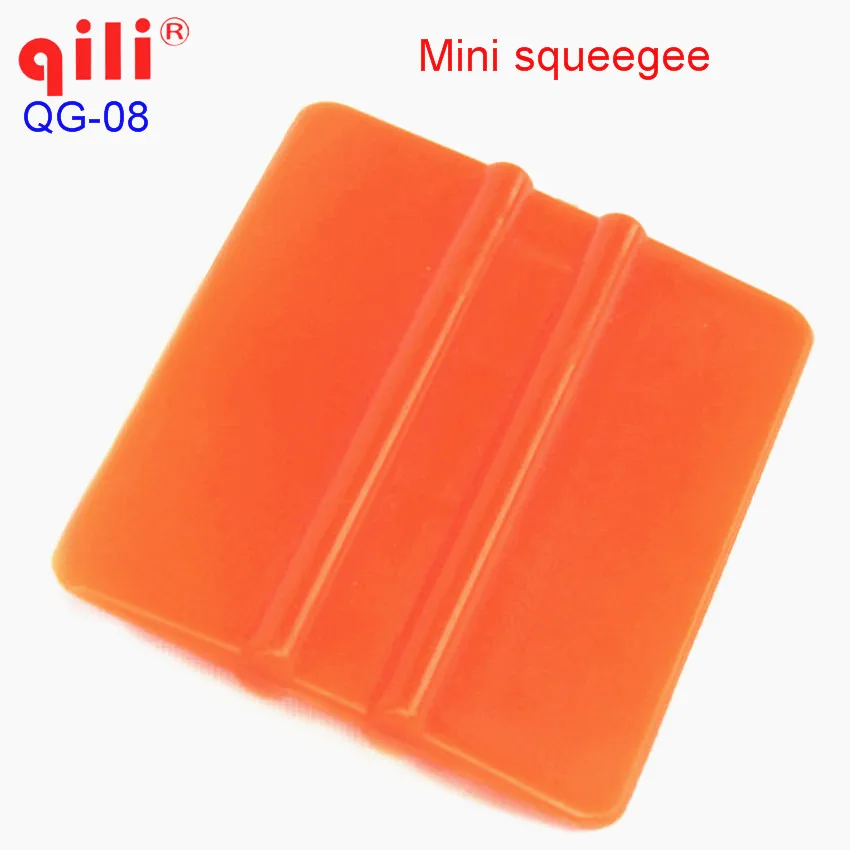 500pcs / orange mini жесткий карты Ракель оконная тонировка инструмент виниловая