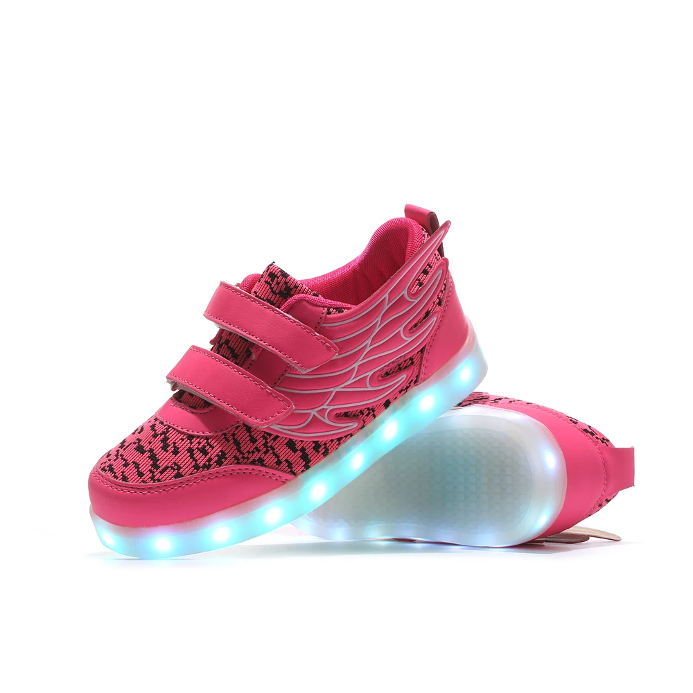 Любители Подарки Для Детей Обувь Свет Корзина Теннис Светодиодные дети
