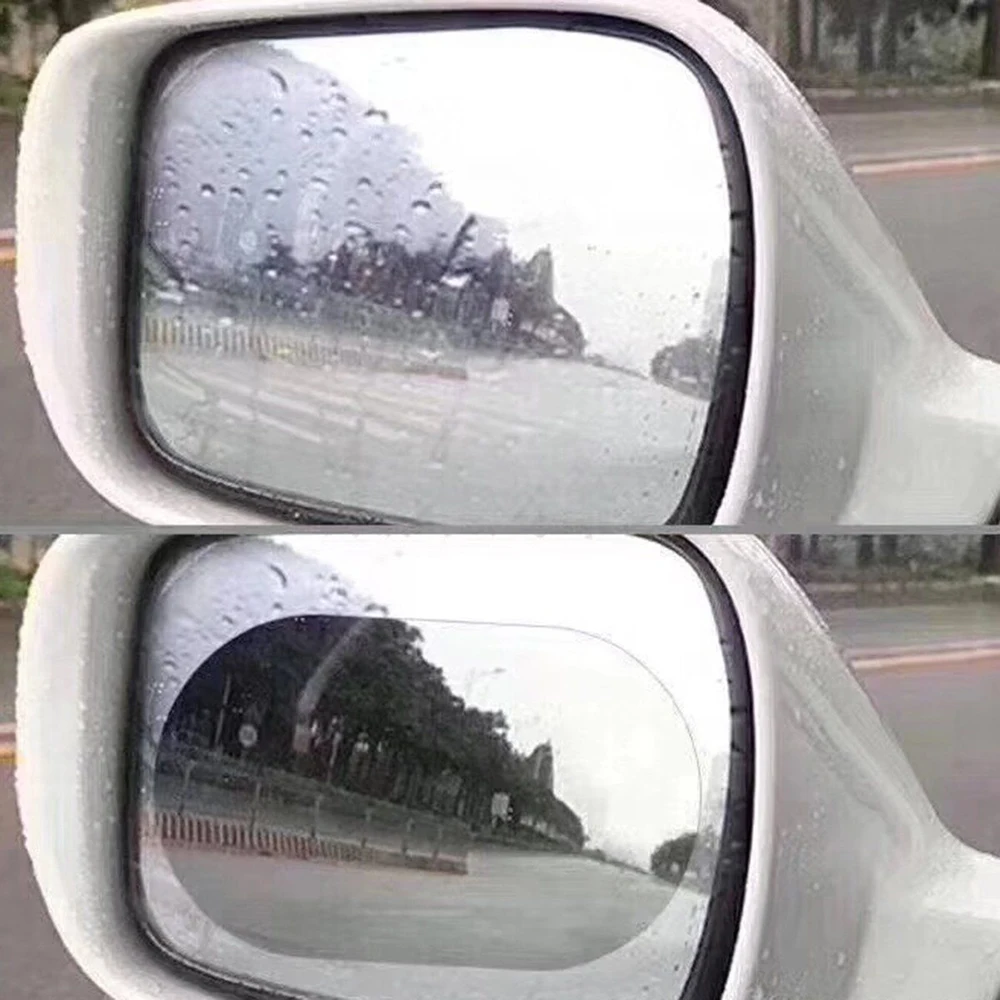 2 шт./компл. противотуманная наклейка для автомобиля с защитой от дождя