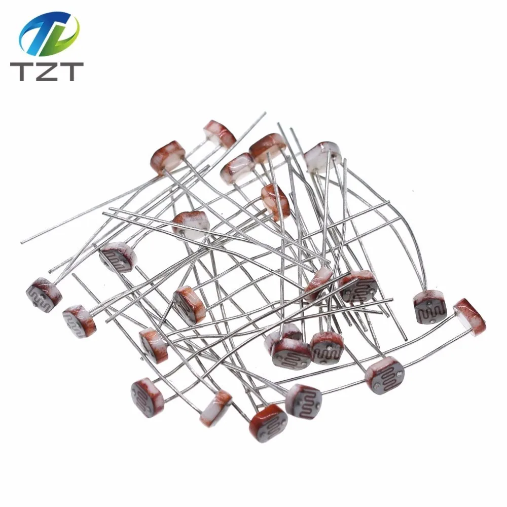 Фоторезистор LDR Фоточувствительный фотоэлектрический фоторезистор 5528 GL5528 5537 5506