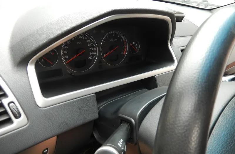 Панель панели приборной салона автомобиля из нержавеющей стали Обшивка Рамы Для