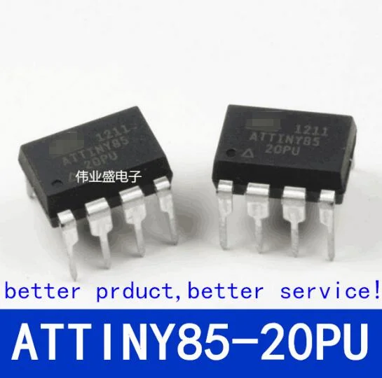 10 шт./лот ATTINY85-20PU ATTINY85 20PU ATTINY85-20 DIP | Электроника