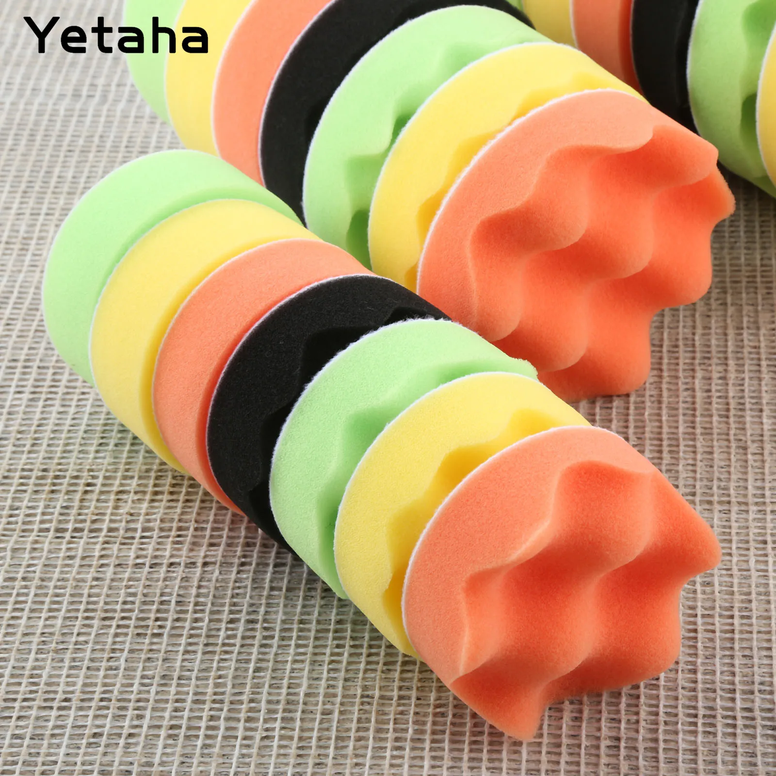 12 шт. 3/3/4 &quotнабор полировальных планшетов для чистки автомобильных моек |