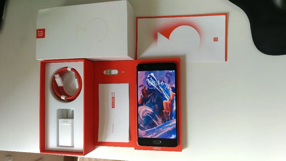 Oneplus 3 смартфон с 5 дюймовым дисплеем четырёхъядерным процессором Snapdragon 820 ОЗУ 6 ГБ