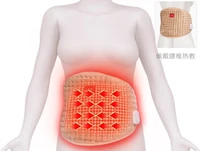 heating therapy waist massage electrical moxibustion warming uterus stomach belt massager instrument battery operated health