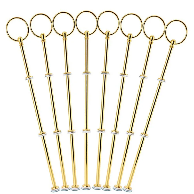 Металлическая мини штанга для торта 3 уровня многоярусная подставка распродажа