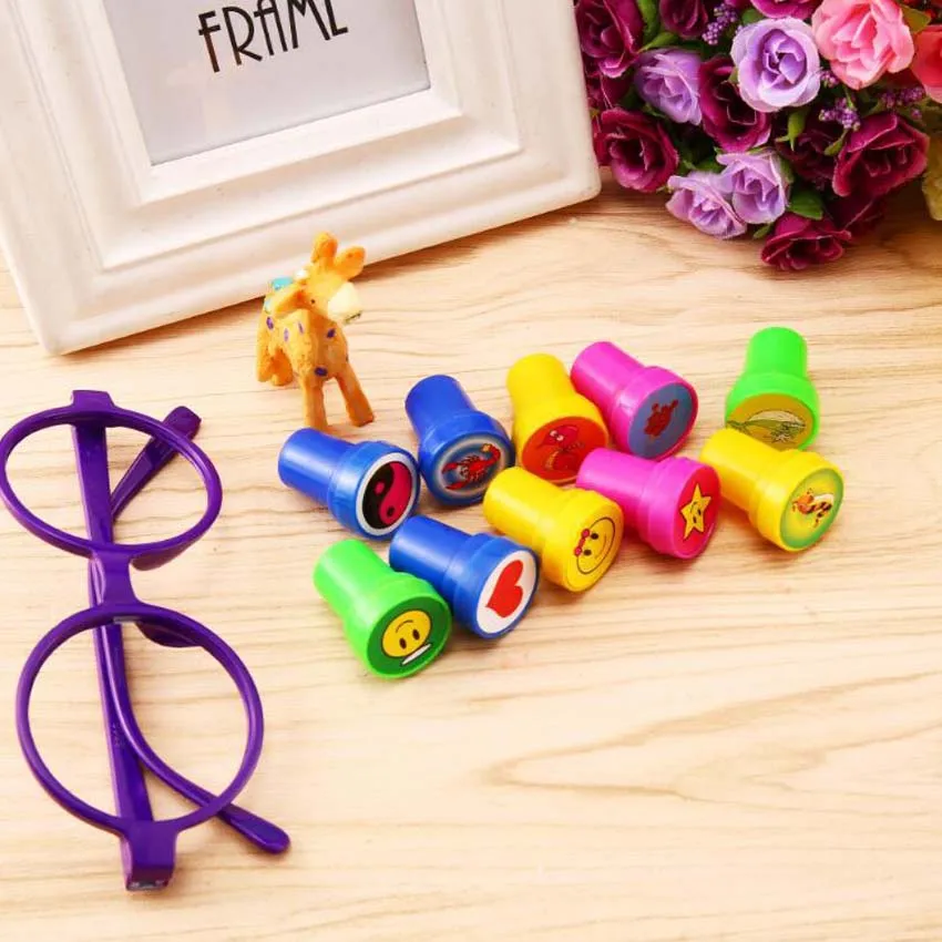 60 шт. Мультфильм Животных Лягушка Кролик уплотнение штампа печать учителя