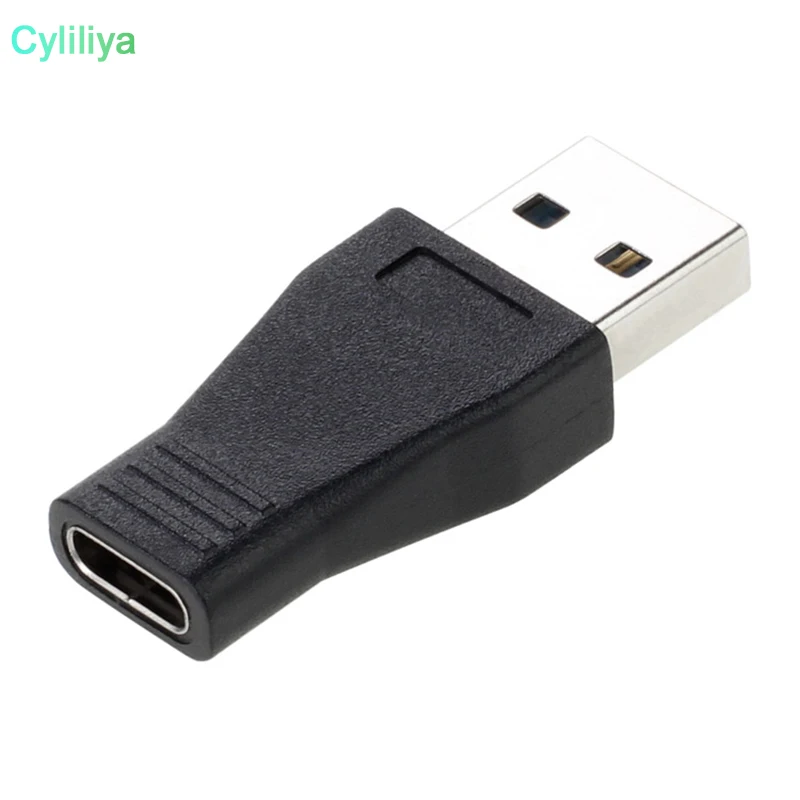 200pcs High Speed USB 3.1 Type C Female to 3.0 Male Port Adapter USB-C USB3.0 Type-A Connector Converter / Black Color | Мобильные
