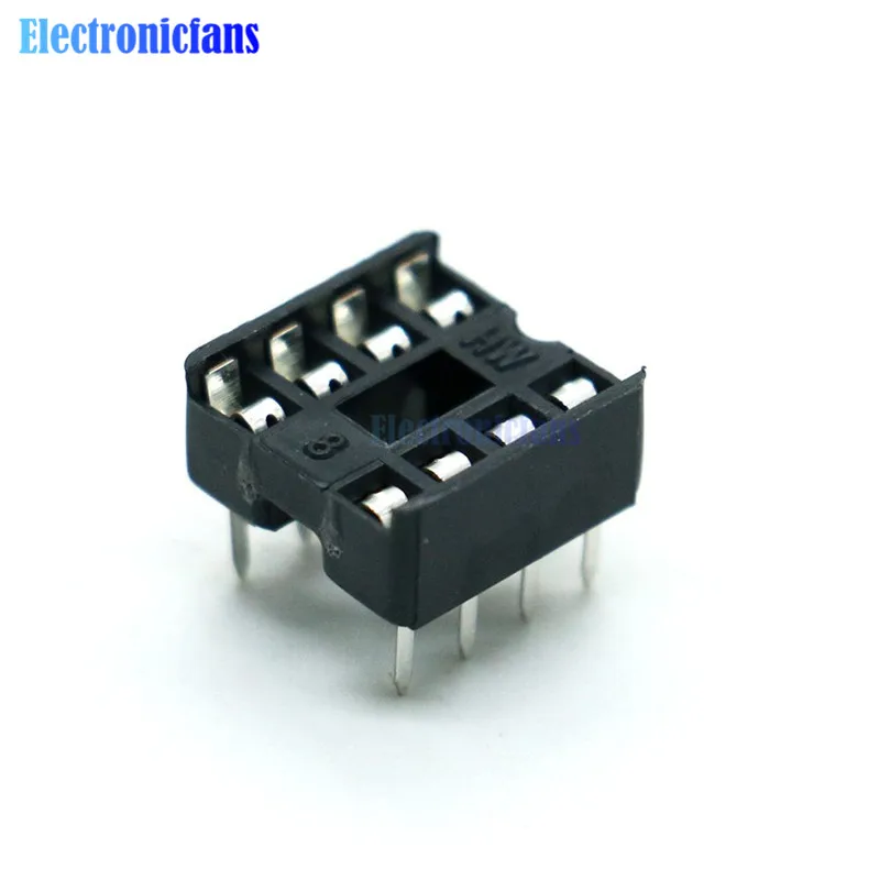 20 шт 2 54 мм 8 Pin DIP 8DIP IC АДАПТЕР гнезд Тип припоя|Интегральные схемы| |