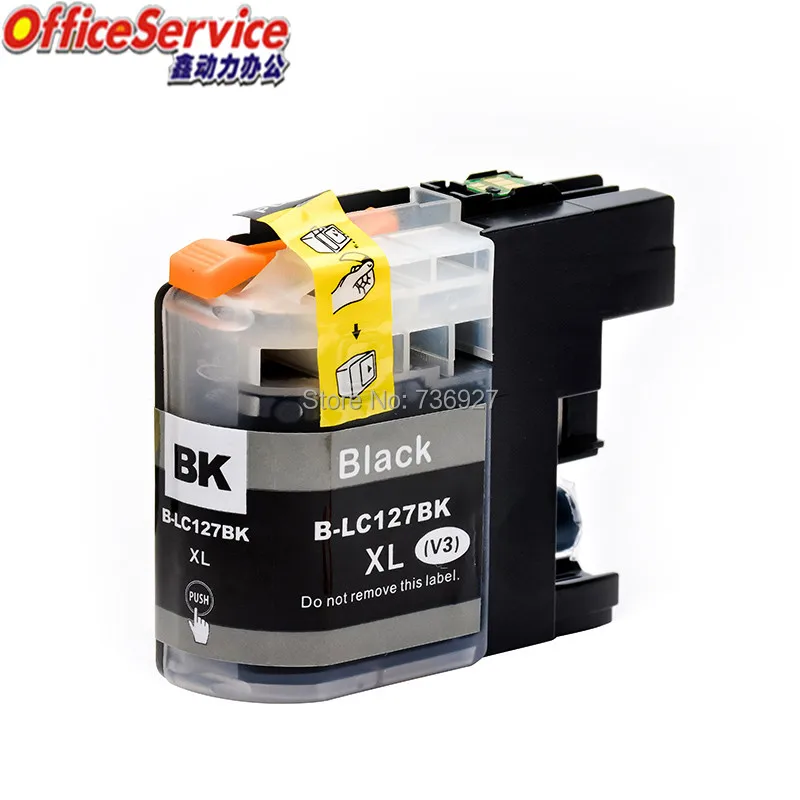 Compatible ink Cartridge LC127 LC125 For Brother MFC-J4410DW J4510DW J4610DW J4710DW J6520DW J6720DW J6920DW printer | Компьютеры и