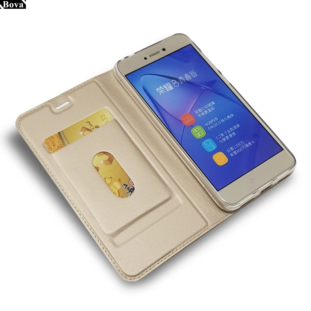 Huawei P8 Lite ультра-тонкий чехол для Huawei P8 Lite с магнитной адсорбцией функция Матовые чехлы для телефонов