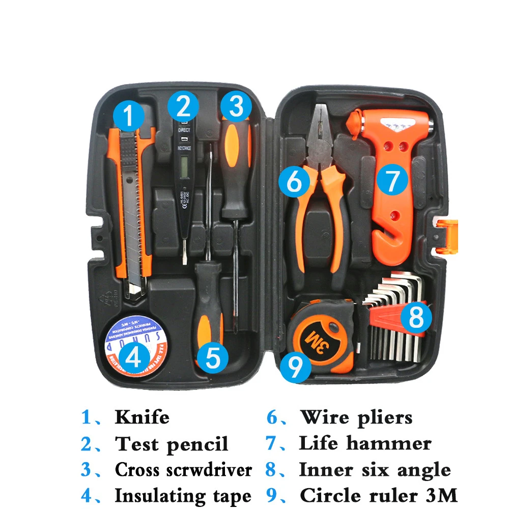 16 шт./компл. дома car kit многофункциональный дерево технического обслуживания