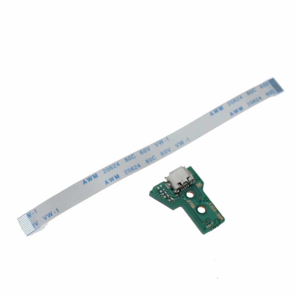 Шлейф TingDong с USB портом для зарядки плата 12 pin печатной платой micro контроллера PS4
