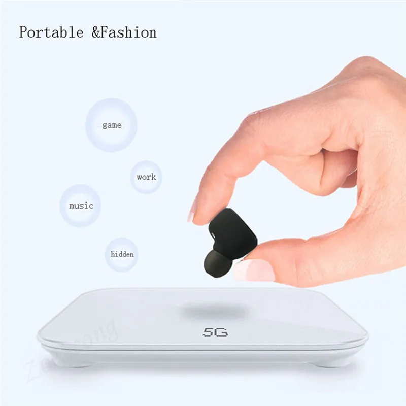 ZoeSeong bluetooth наушники беспроводные водонепроницаемые с зарядной станцией