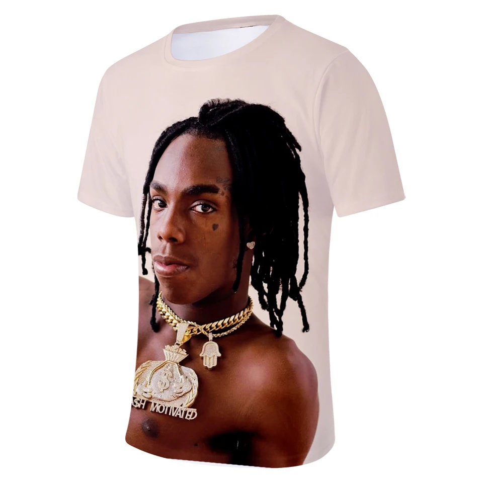 Лето г. YNW MELLY Мужская 3D футболка/для женщин Мода Harajuku Хип Хоп Уличная YNW MELLY 3D короткий рукав для мужчин футболка
