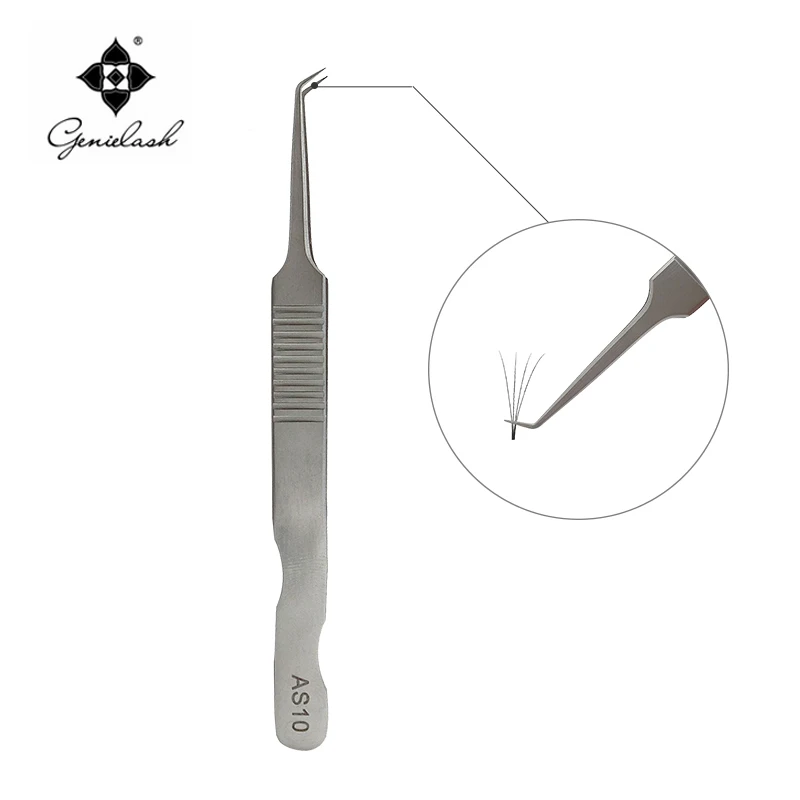 AS10 Пинцет Инструменты специально для отдельных норковых ресниц удлинитель