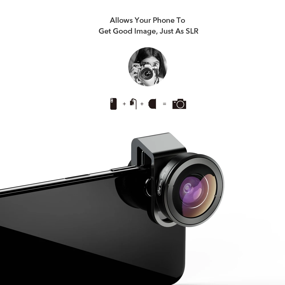 APEXEL Оптический Телефон объектив HD 170 градусов супер широкоугольный объектив камеры оптические линзы для iphone XS Max xiaomi всех смартфонов