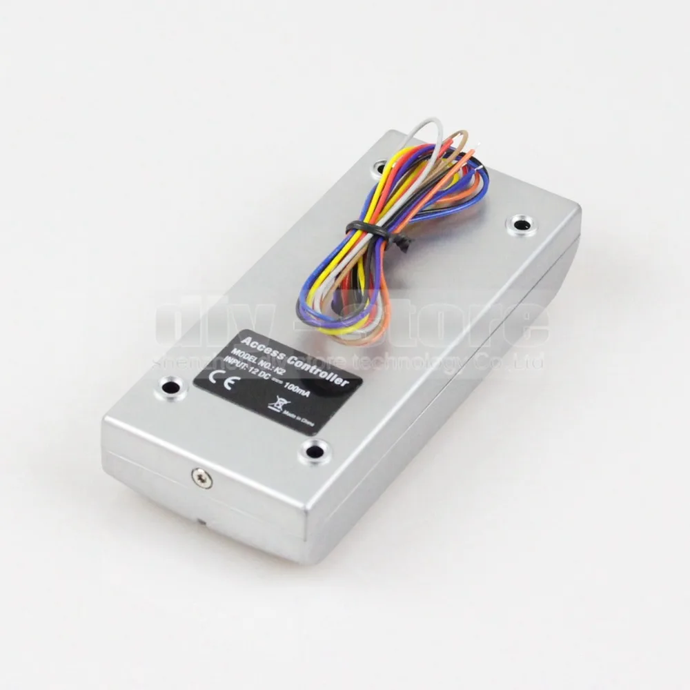 Новый металлический чехол DIYSECUR RFID-считыватель контроллер доступа для