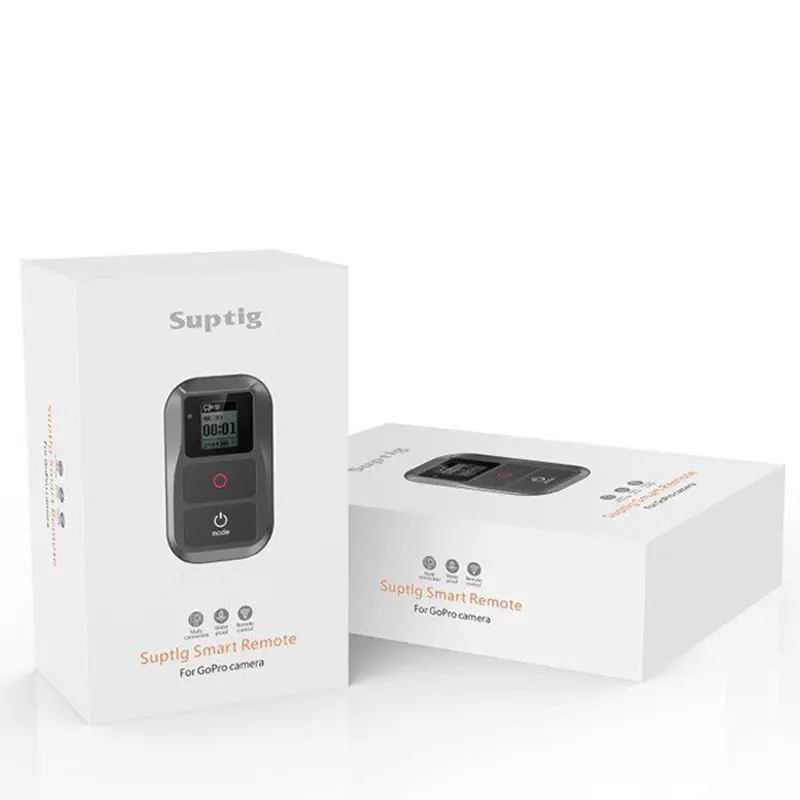 new remote Новые аксессуары Go Pro hero 7 GoPro беспроводной WiFi Пульт дистанционного управления+ Радиоуправляемый зарядный кабель для GoPro hero 5 4 3 6 hero 7 Черная Камера - Цвет: new remote