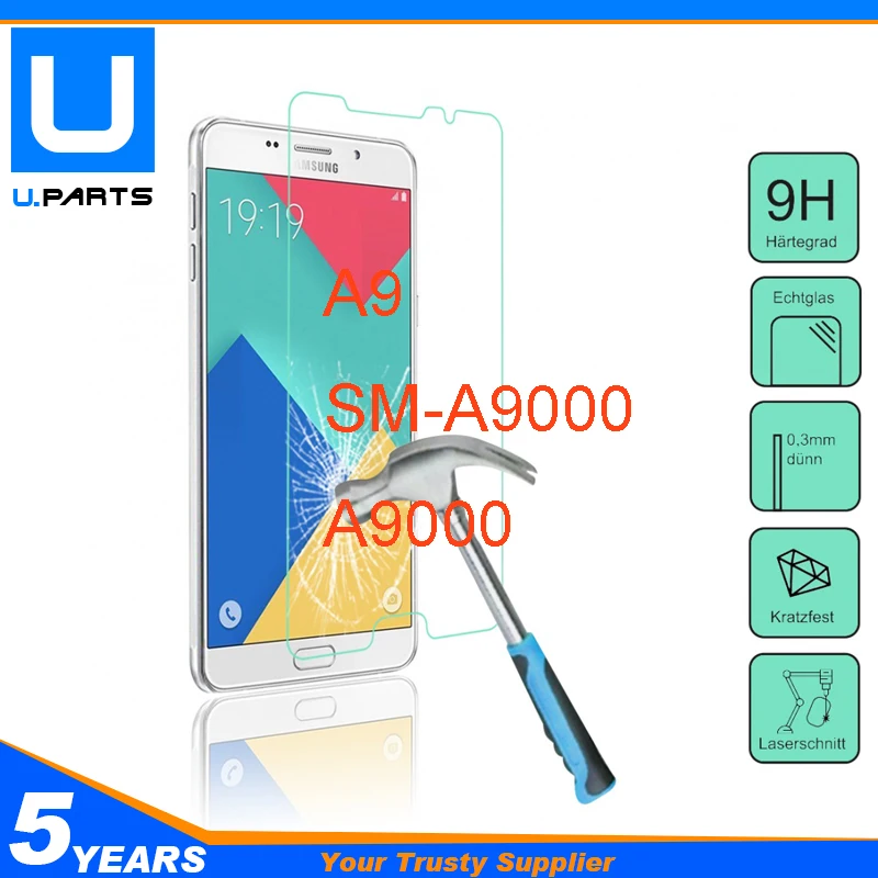 Закаленное защитное стекло 9H для Samsung A9 SM-A9000 A9000 | Мобильные телефоны и аксессуары