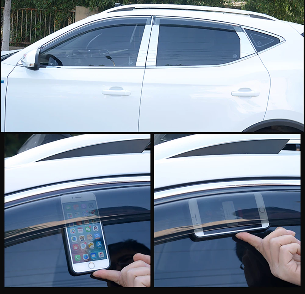 AITWATT для MG ZS, автомобильные аксессуары, оконный козырек, защита от солнца, дождя, ветра, дефлектор, тент, щит, вентиляционная защита, накладка, 4 шт
