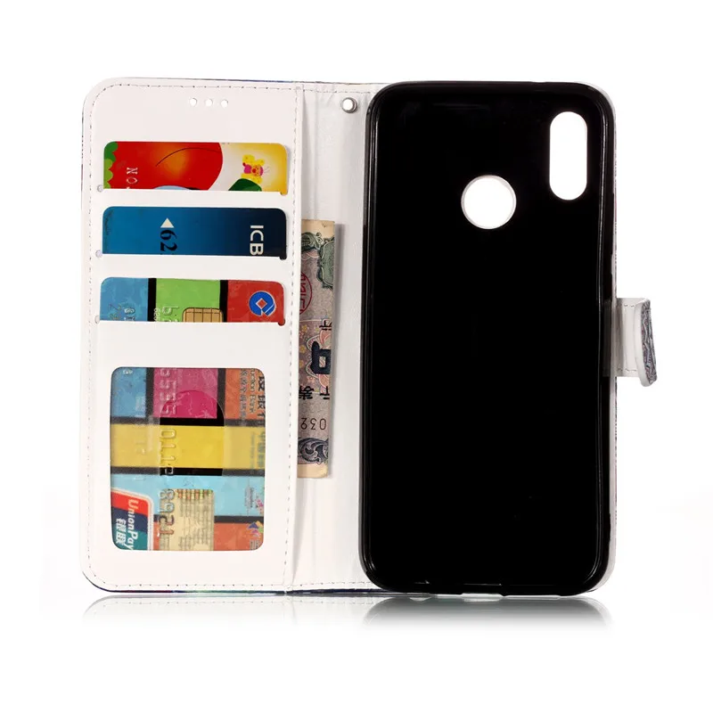 P20 Lite Флип кожаный чехол для Fundas huawei P20 Lite чехол для huawei P20 P 20 Pro 3D рельефный кошелек чехол для телефона