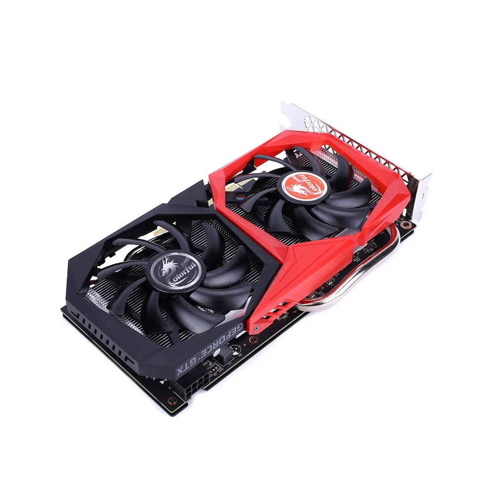 Красочные GeForce GTX 1660 NB 6G графическая карта Nvidia карта GDDR5 192bit 8Pin HDMI для рабочего стола