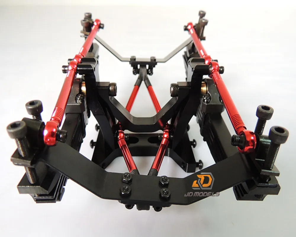 R/C трактор прицеп задняя ось грузовика подвеска для 1/14 Масштаб rc 8X8 6X6 самосвал 4wd контейнеровоз tamiya scania beenz MAN tgx