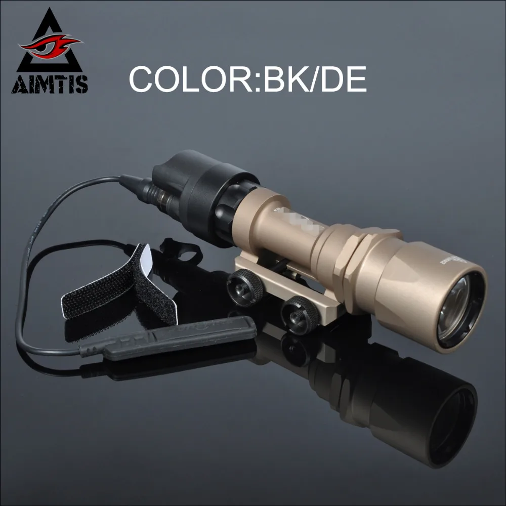 AIMTIS Best M951 Тактический светодиодный фонарик AR военный постоянный и мгновенный