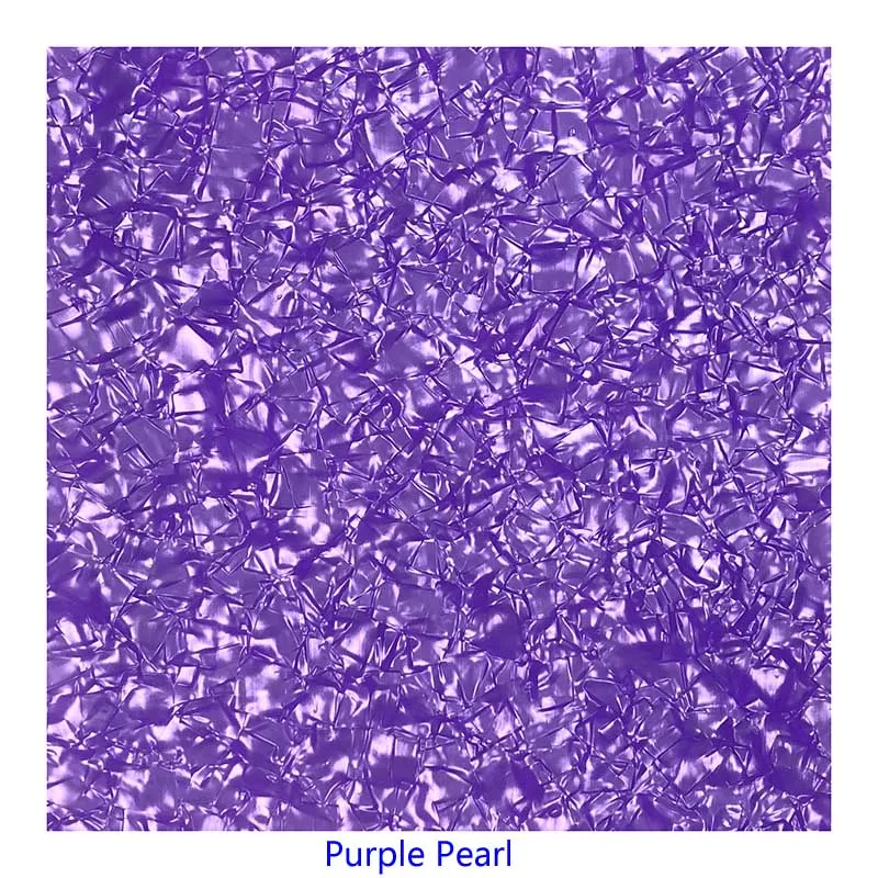purple pearl Pleroo целлулоидный материал пустой лист для акустической гитары накладки самоклеющиеся 24 см x 22 см качество царапин пластины многоцветный - Цвет: purple pearl